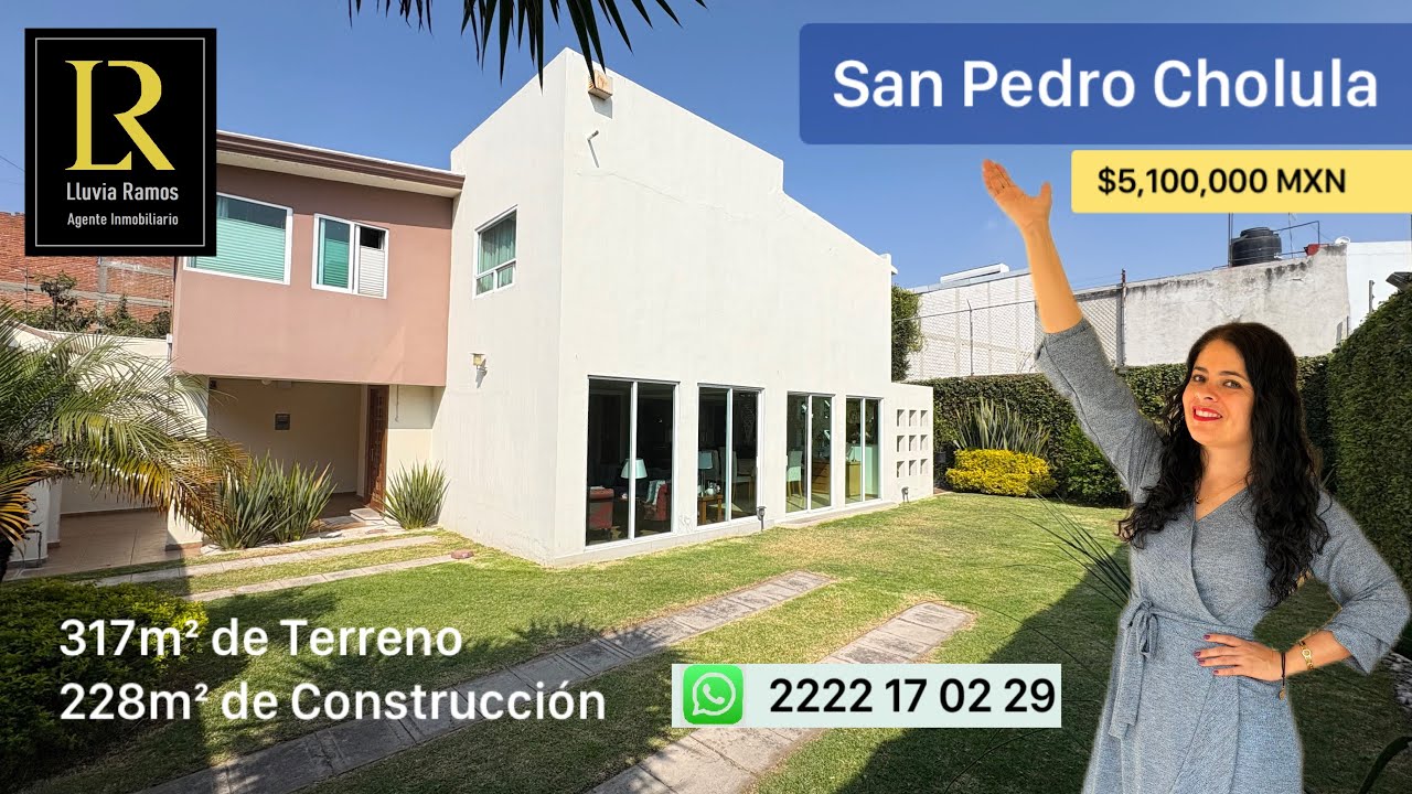 Tu nuevo hogar frente a Plaza San Diego, San Pedro Cholula, Puebla. Estudio, 4 recámaras y mucho más