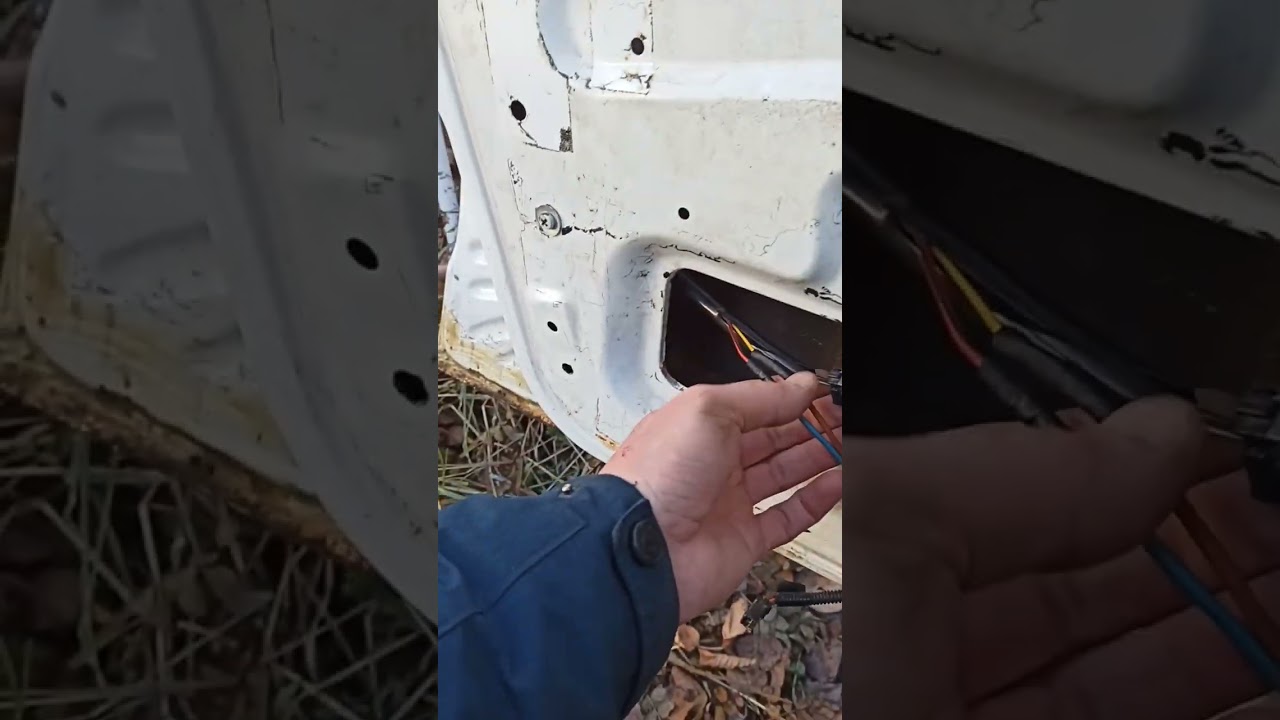 Установка центрального замка на приору с штатной сигнализацией. Keyless entry system