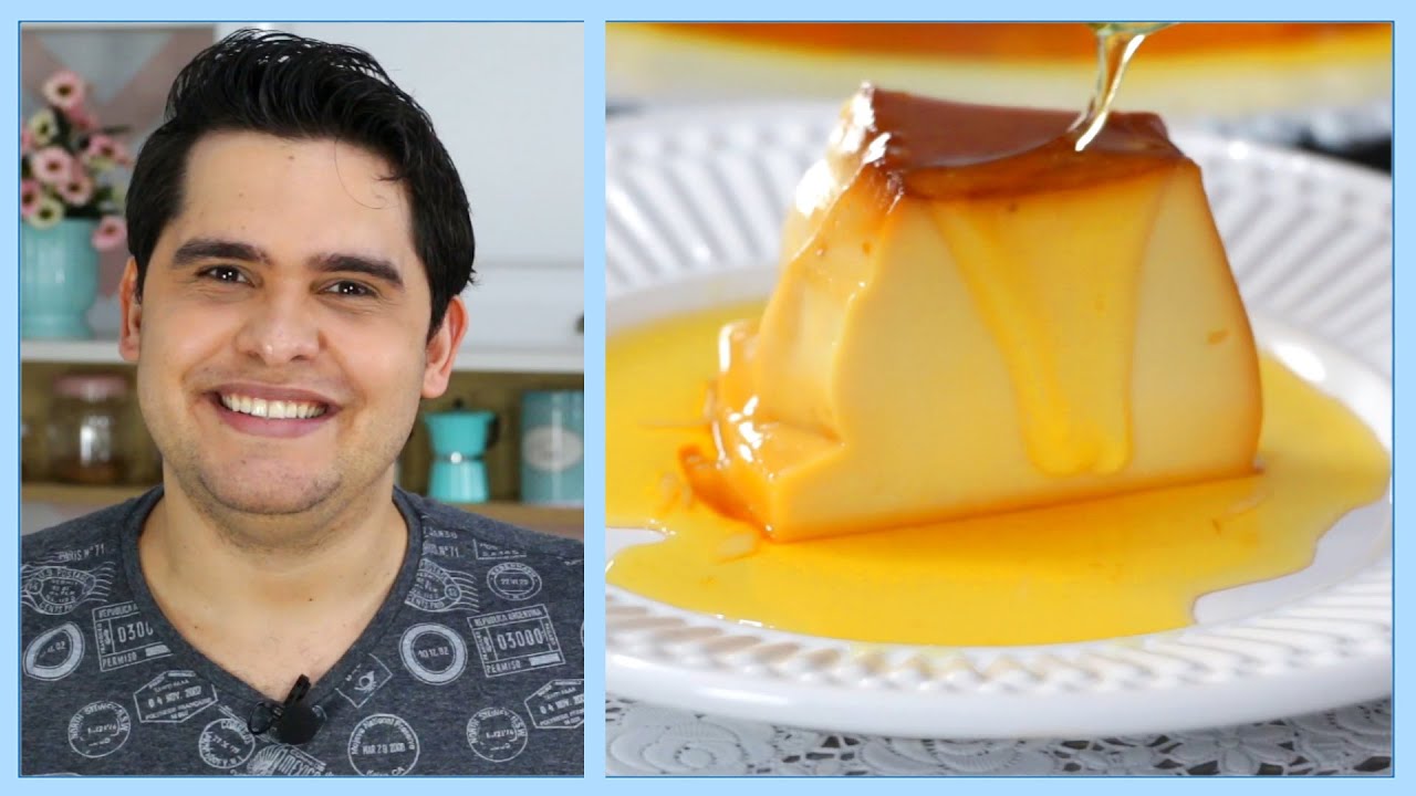 Pudim Lisinho e Fácil de Fazer - Abcdário da Confeitaria - Receita Passo-a-Passo