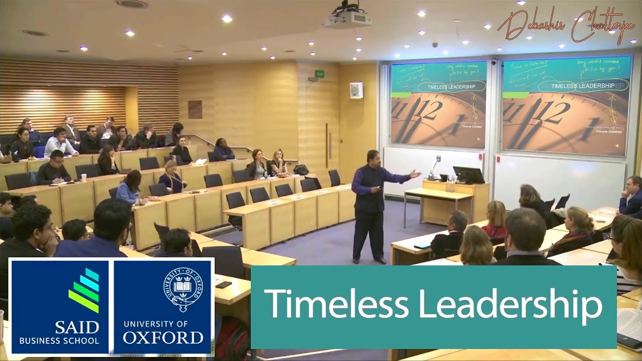 Timeless Leadership - Debashis Chatterjee #iimkozhikode