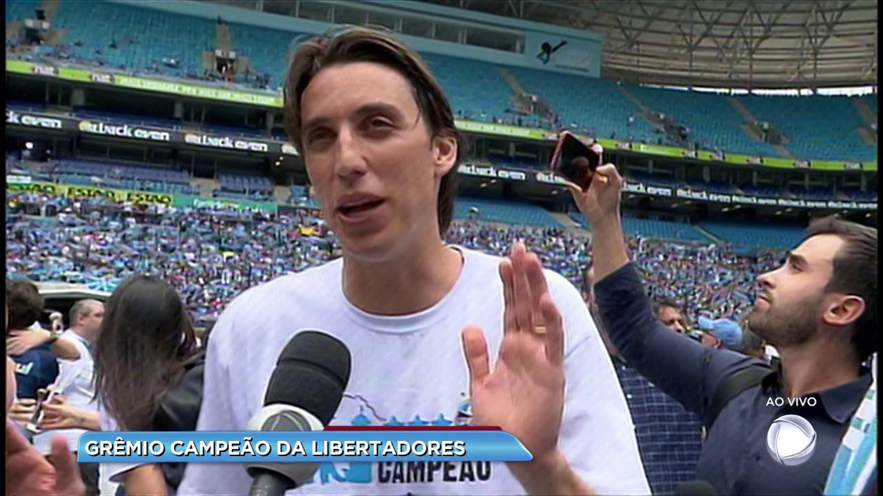 A festa do Grêmio Tri da América - Record