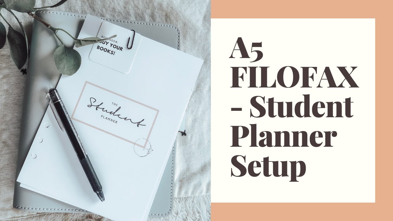 ♡A5 FILOFAX - STUDENT PLANNING
