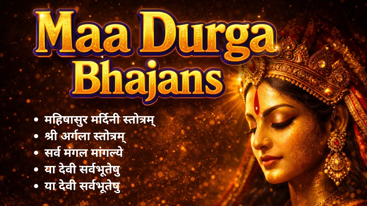 Maa Durga Bhajans | Powerful Durga Devi Mantra & Mahishasura Mardini Stotram | Divine Durga Mantras