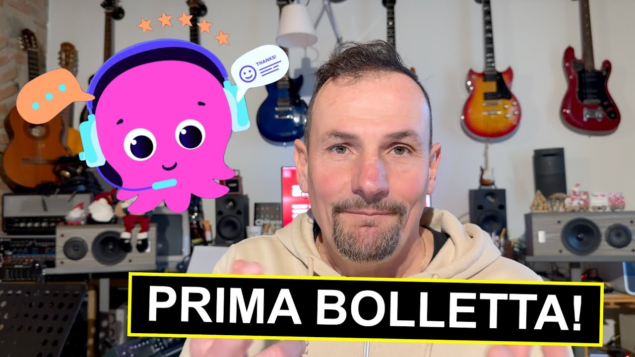 PRIMA BOLLETTA Octopus ⚡️ Come è andata? ✌🏻