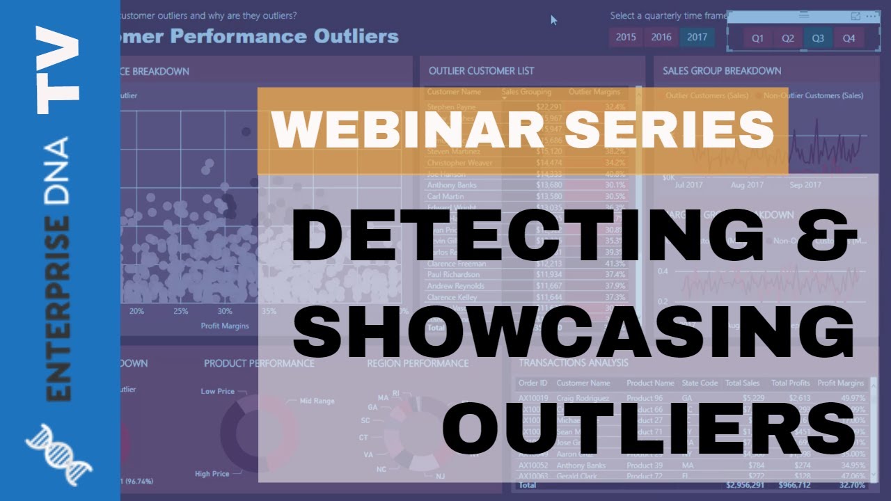 Detecting & Showcasing Outliers In Power BI - Enterprise DNA Webinar Series