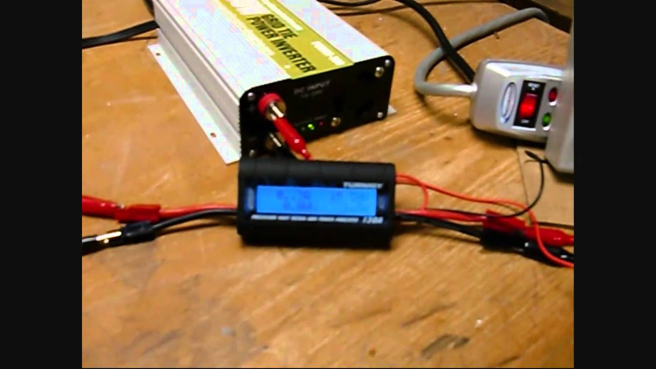 Power Jack and Sun Grid Tie Inverter Efficiency Tests