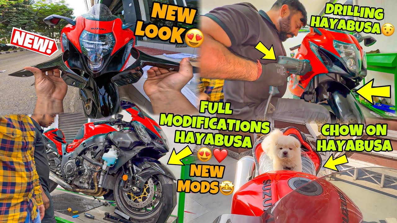 New Modifications Hayabusa😍 | New Look | Most Modified | Chow love❤️  New Superbike Modifications😍❤️