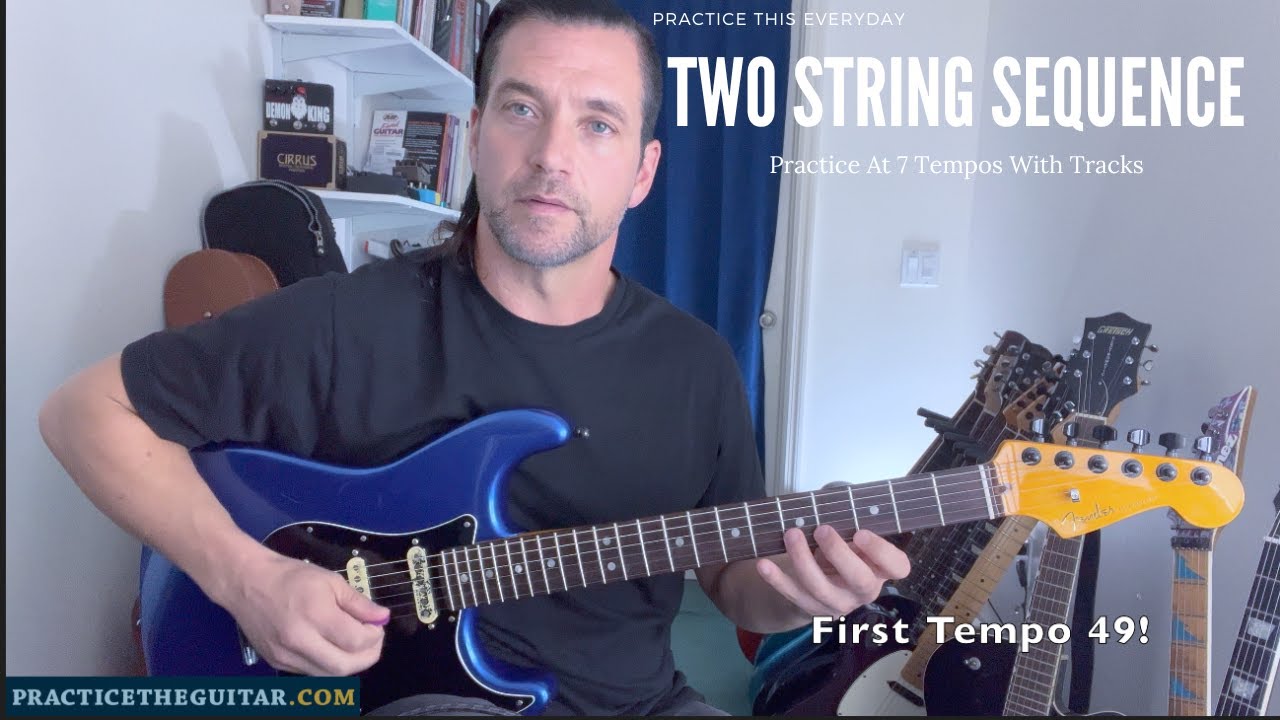 Two String Groupings Minor Pentatonic All Over The Neck - the 5 Shapes | Guitar Lesson