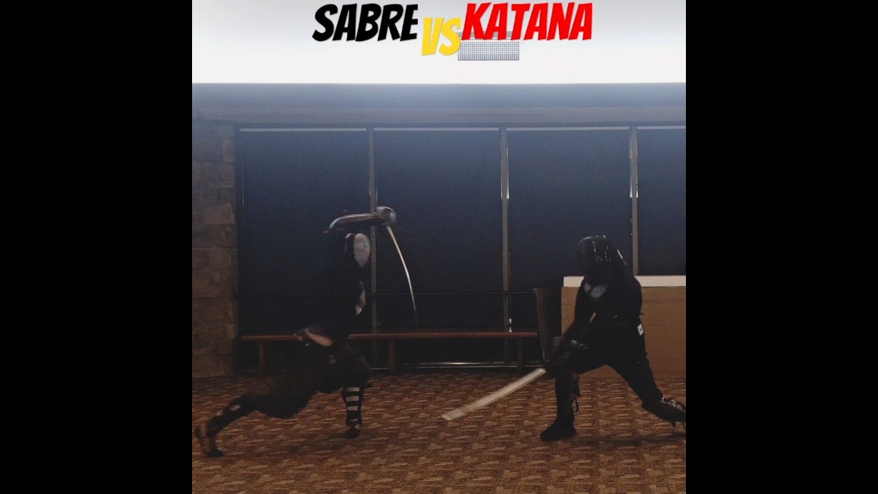 Sabre vs Katana #HEMA ##martialarts