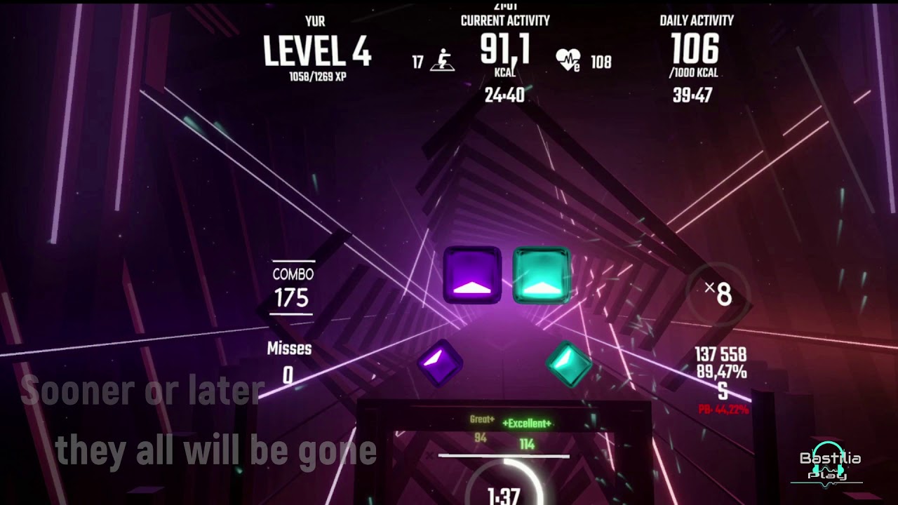 Beat Saber Custom Song: Undressed - Forever Young + lyrics