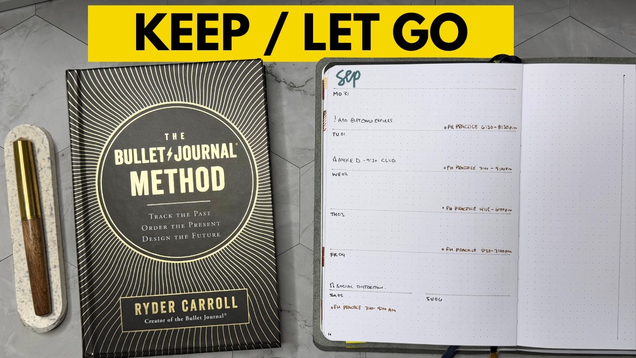 Что я оставила в bullet journal, а от чего наконец отказалась