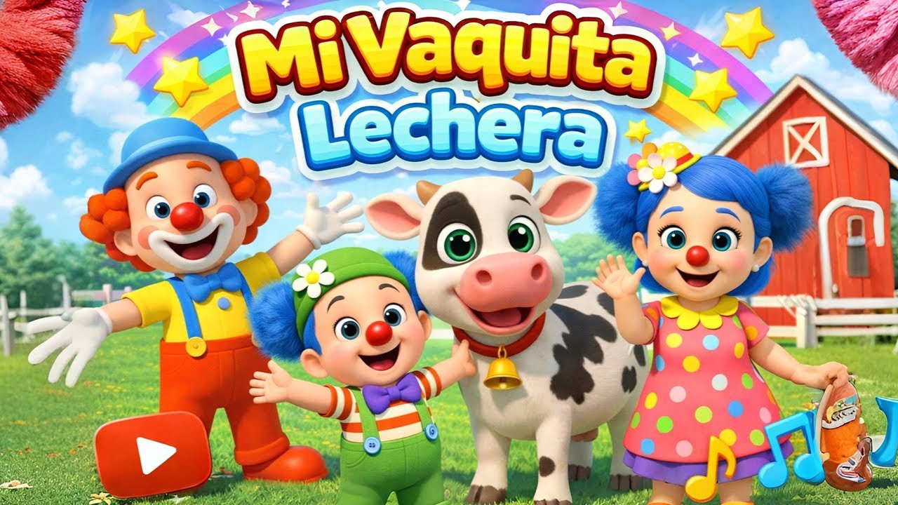Mi Vaquita Lechera 🐄 | Canción Infantil | Chu Chu UA | Canciones para Niños | Animales de la Granja
