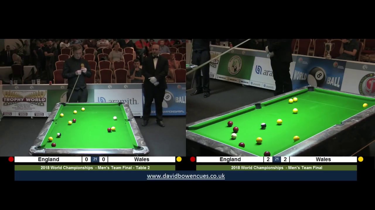 2018 WEPF MENS TEAM FINAL ENGLAND V WALES