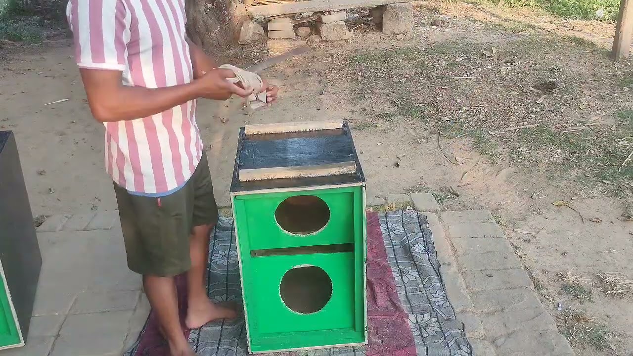 Box Mein color karne ke bad Kyon Kat rahi hai 😮