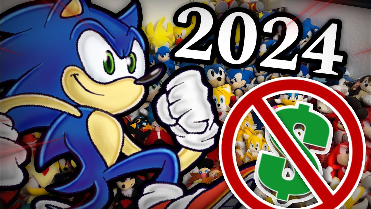 ГИГАНТСКАЯ КОЛЛЕКЦИЯ ПЛЮШЕВЫХ ФИГУРЫ СОНИКА 2024