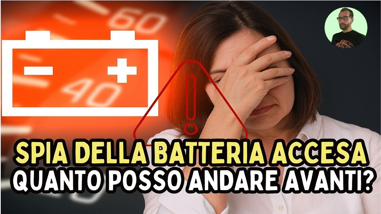 QUANTI KM PUOI FARE CON LA SPIA DELLA BATTERIA ACCESA? ATTENTO, POTRESTI RESTARE A PIEDI ENTRO BREVE