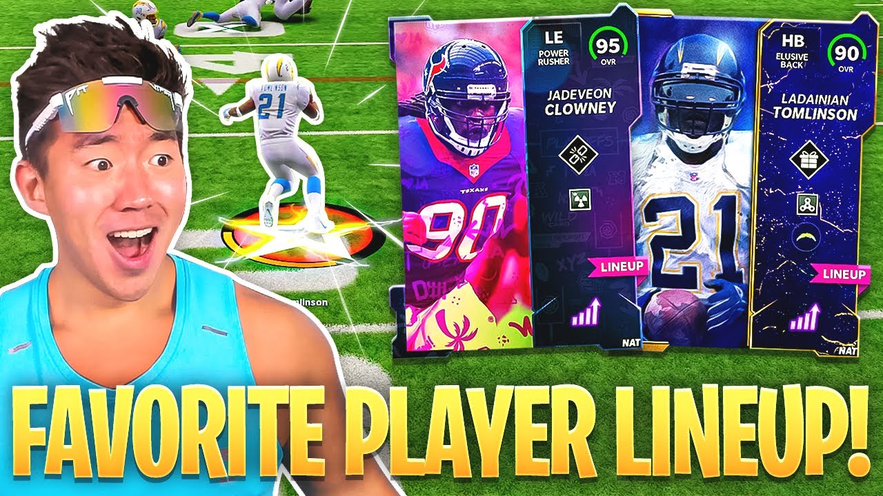 ALL OF MY FAVORITE PLAYERS LINEUP! Madden 22