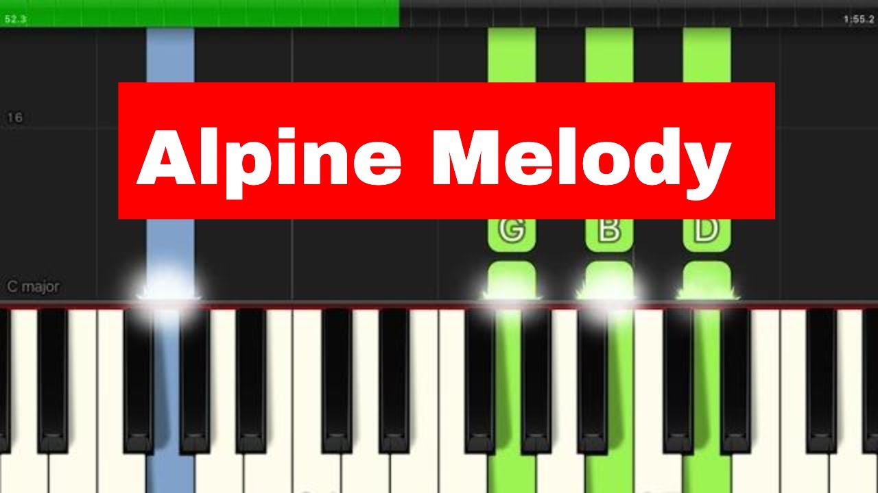 Alfred Piano Lessons - Alpine Melody