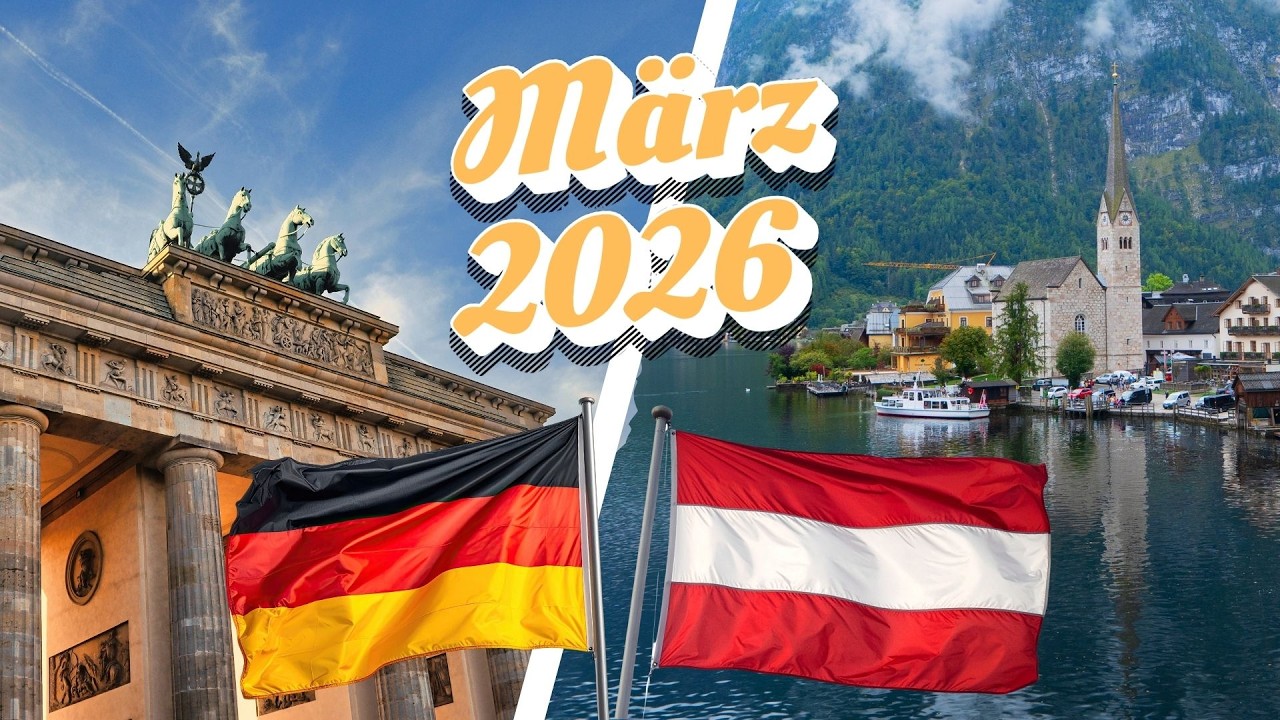Wie gestaltet sich der März 2026 in Deutschland und Österreich?