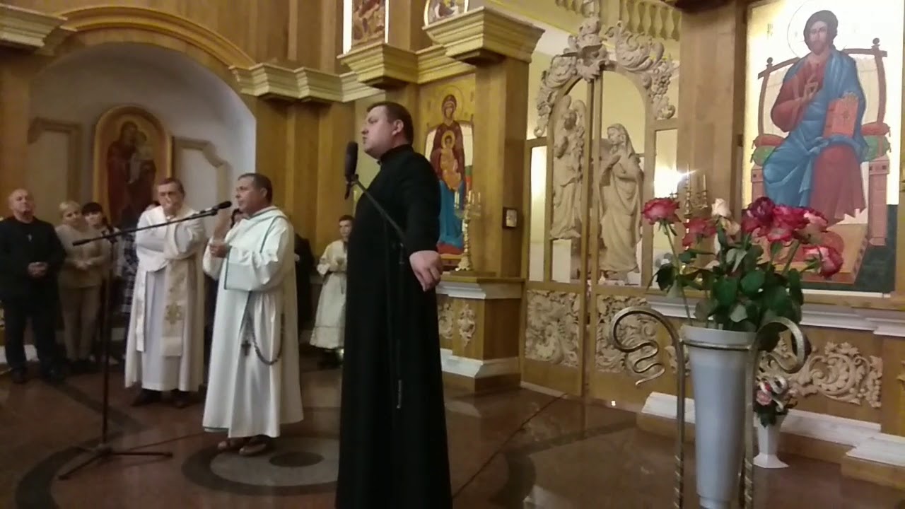 Брат Ілля/ Fra Elia/ Храм Христового Воскресіння УГКЦ, Lviv (Ukraine) 17/10/2017 вечір/1ч