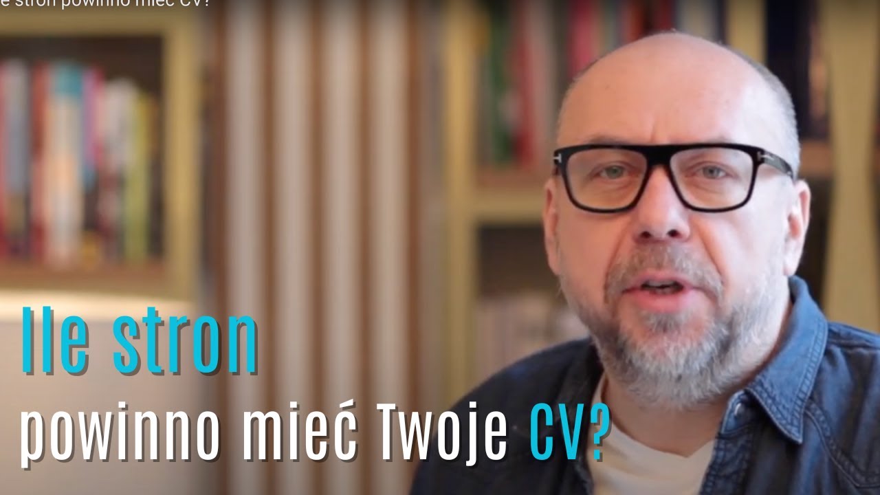 Ile stron powinno mieć CV?