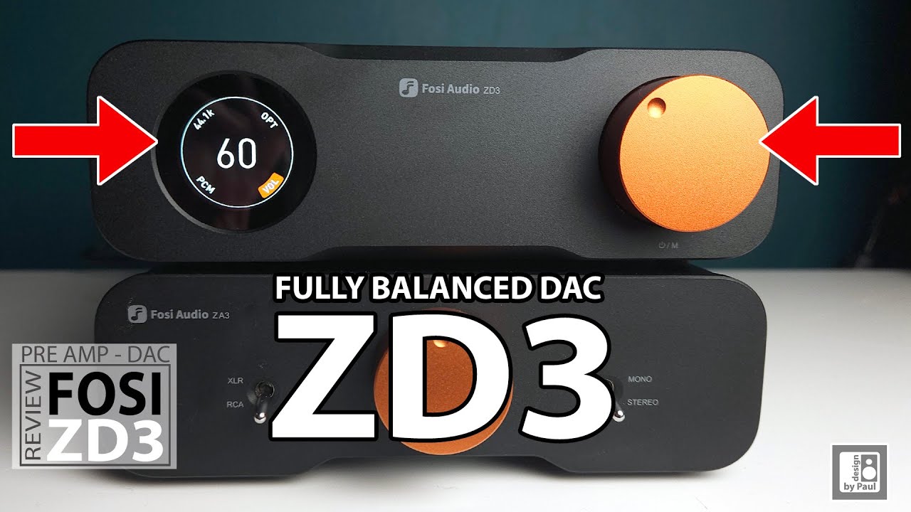 Fosi Audio ZD3 Pre Amp and DAC - Why would you buy it?