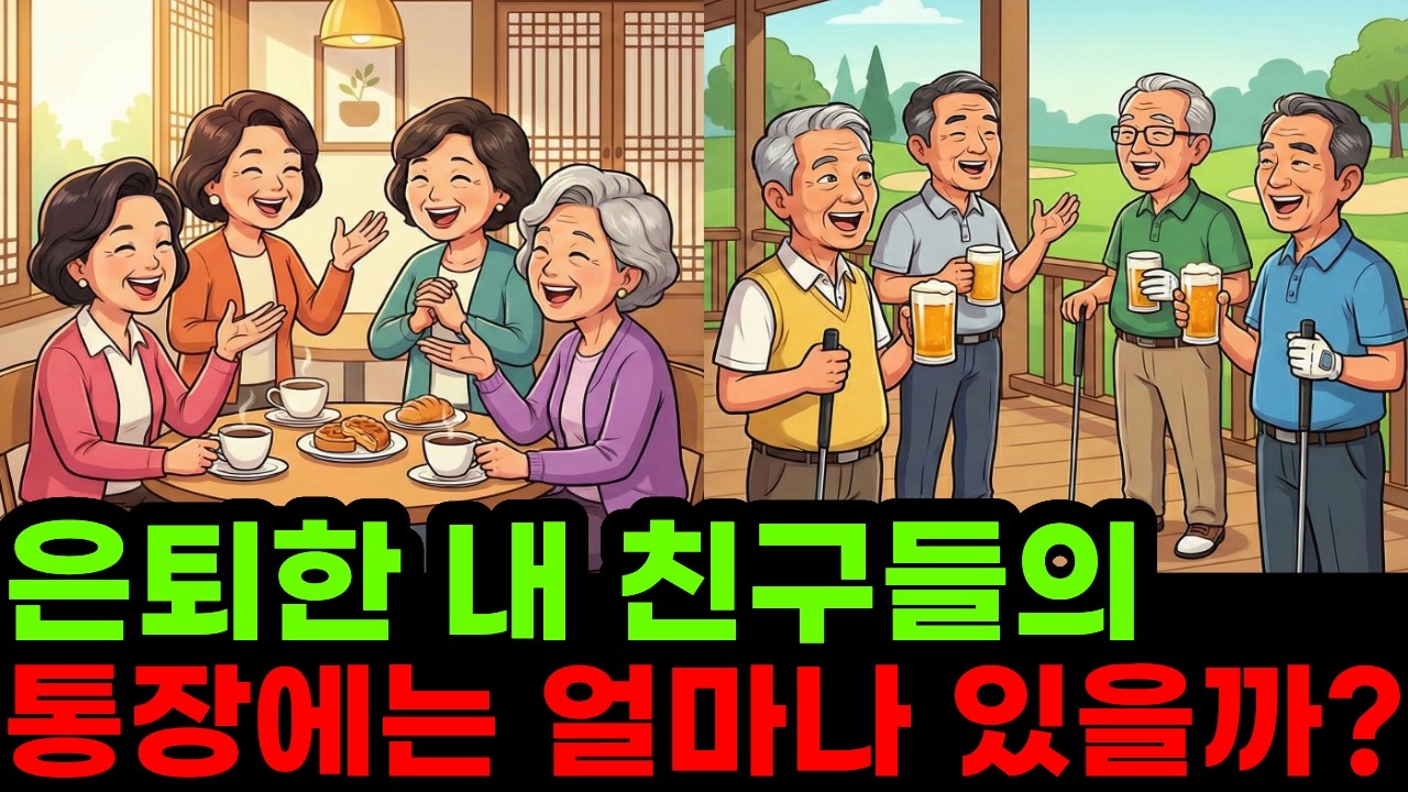 '이 정도 금액' 있으면 상위 10%입니다 은퇴 후 다들 통장에 얼마나 모아놨을까?