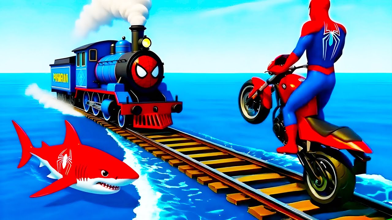 الرجل العنكبوت انقاذ باتمان Spider-Man Rescue batman vs iron man vs venom funny Game GTA 5 superhero