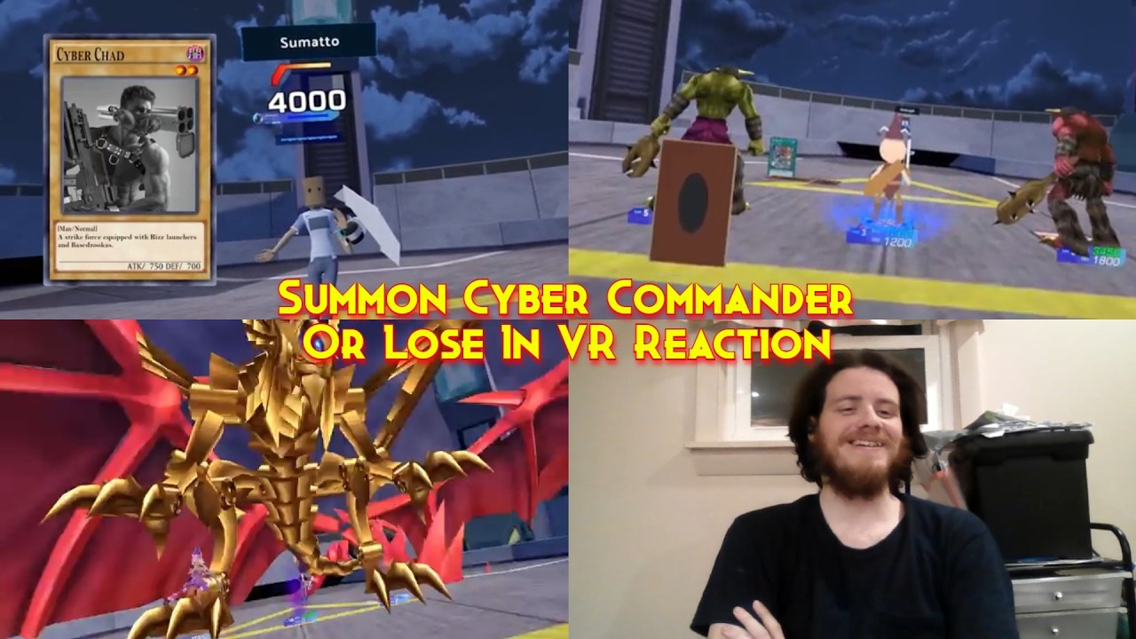 Let's Watch Summon Cyber Commander or Lose in Yu-Gi-Oh VR
