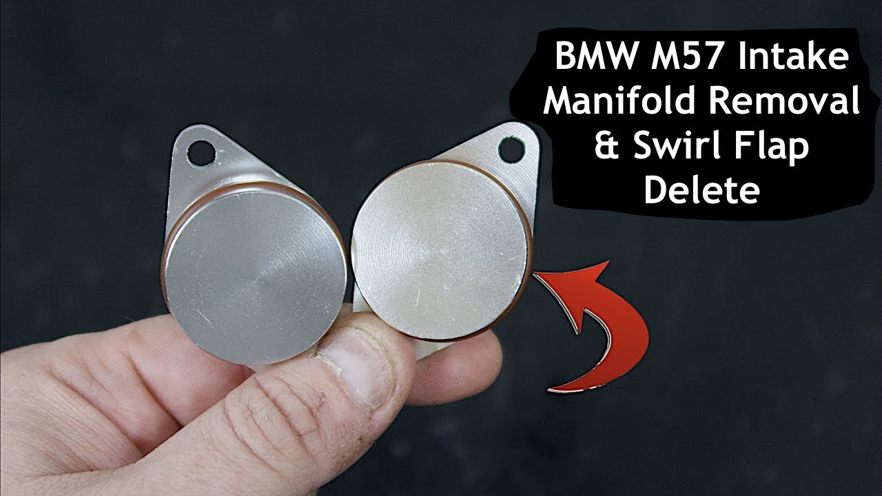 BMW M57 M57N Intake Manifold Removal & Swirl Flap Delete