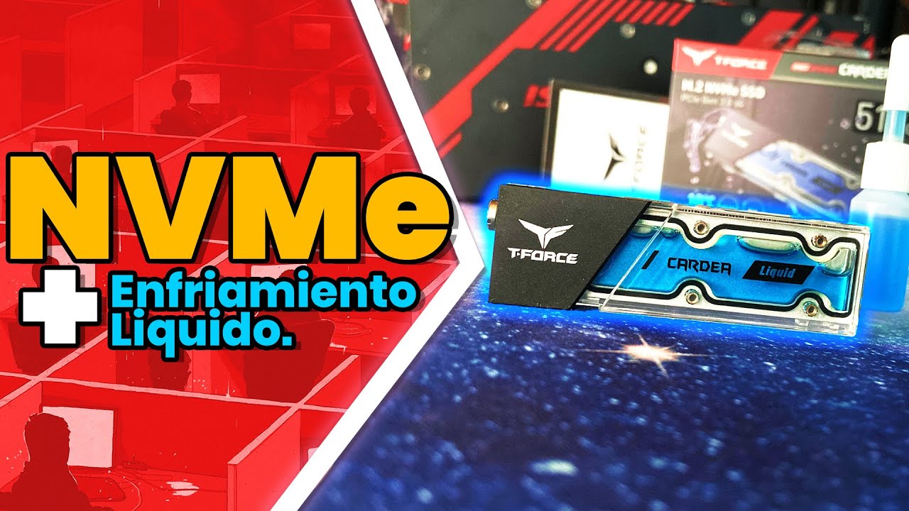 SSD CON AGUA! | Cardea Liquid TeamGroup