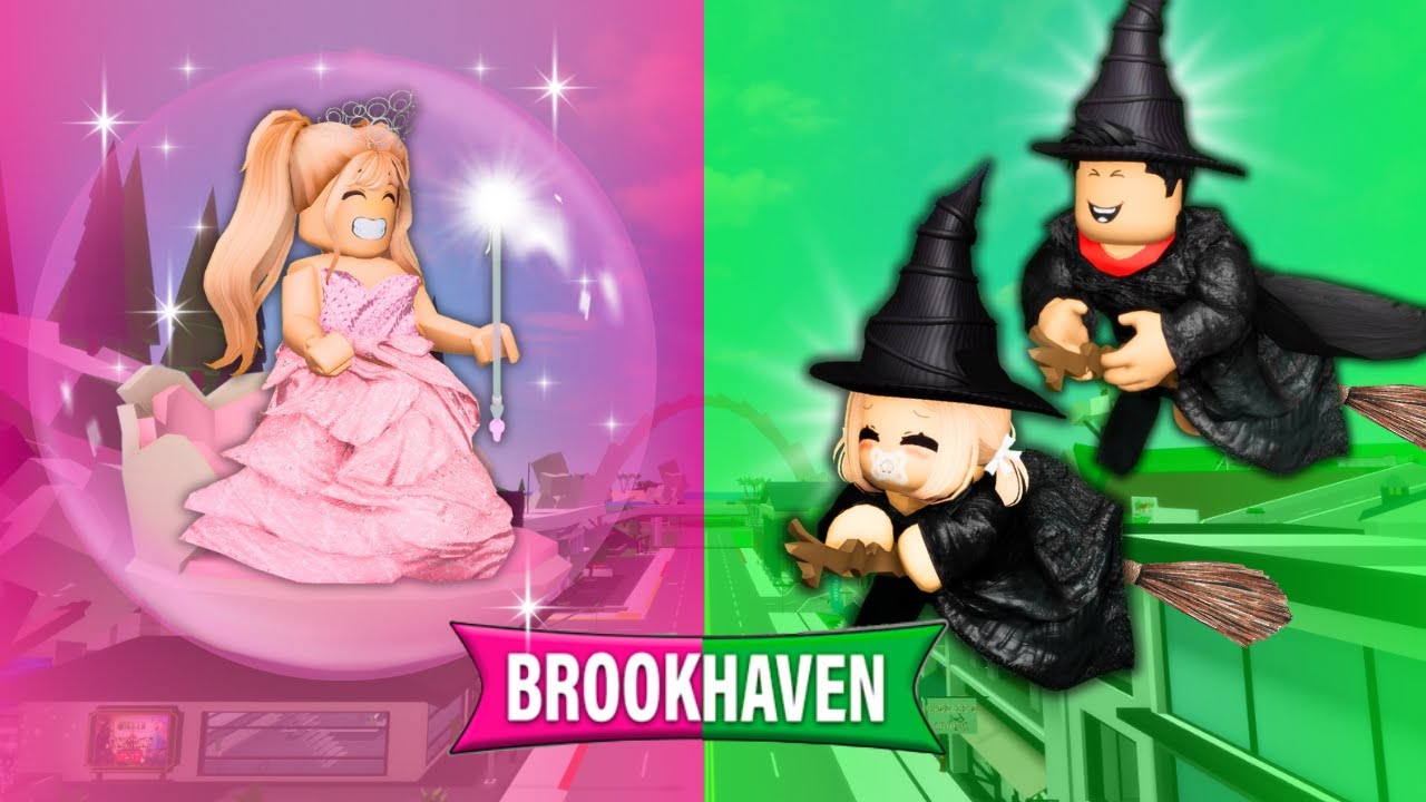 VICK COMEÇOU SUA PRÓPRIA FAMÍLIA DE BRUXAS WICKED em BROOKHAVEN!