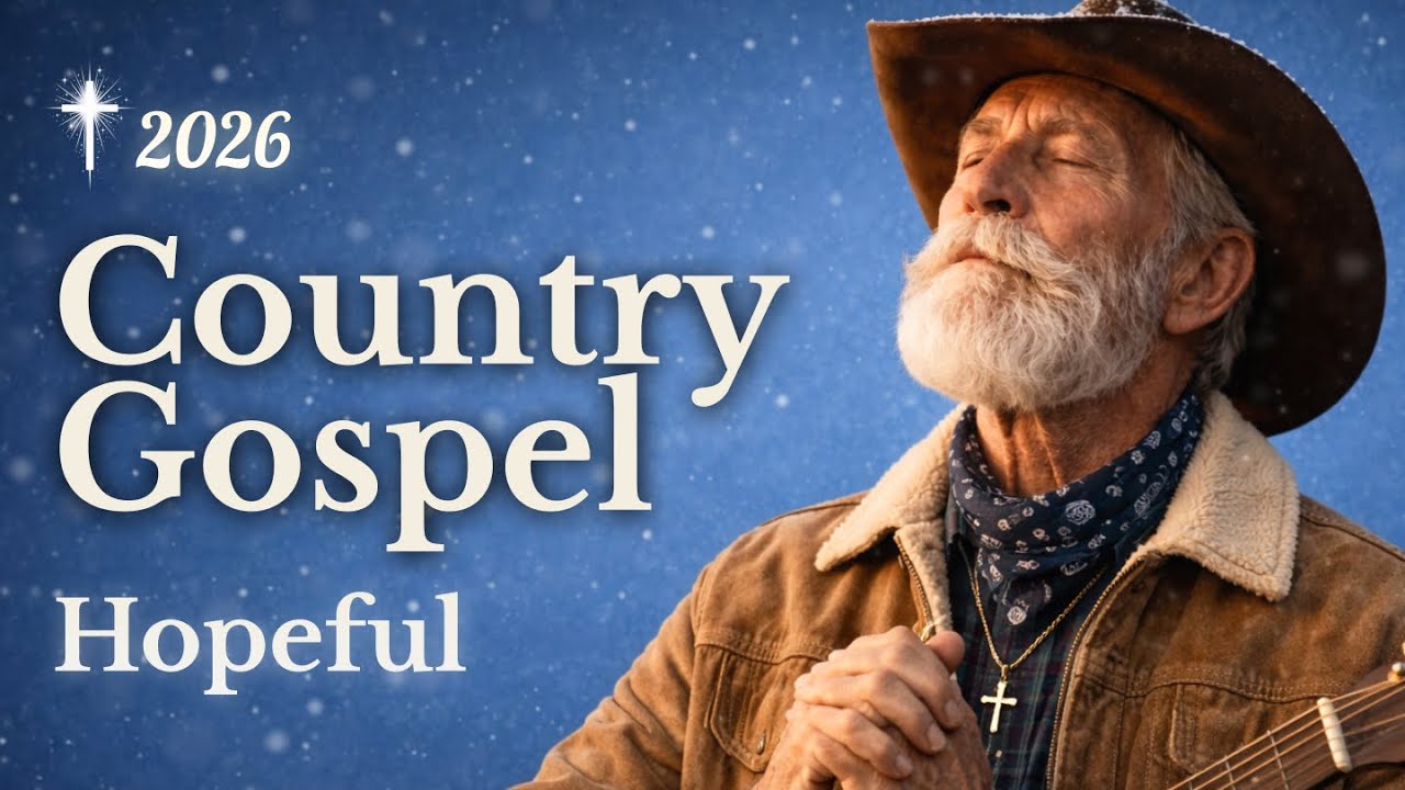 Classic Country Gospel with Lyrics 🎵 I Relaxing &  Peaceful