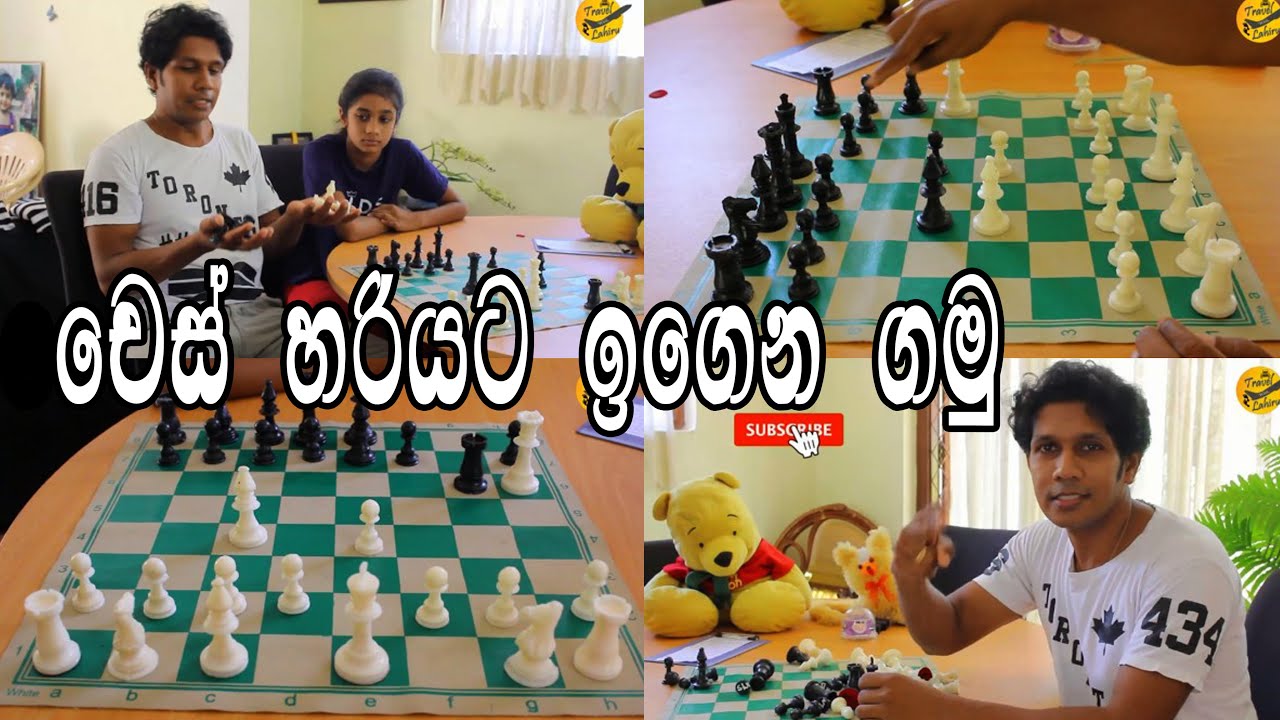 චෙස් අදින මූලික පියවර | How to Play Chess| අපි නොදන්න චෙස්