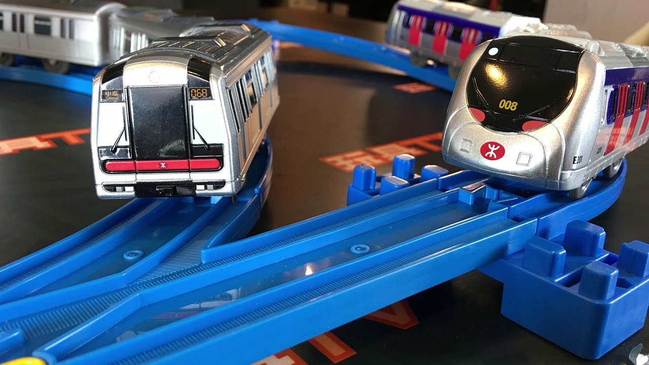 TOYSTV S6 EP6 P5「爆玩具」Takara Tomy PLARAIL MTR Train 2002 & 1998 Deluxe Sets Unbox