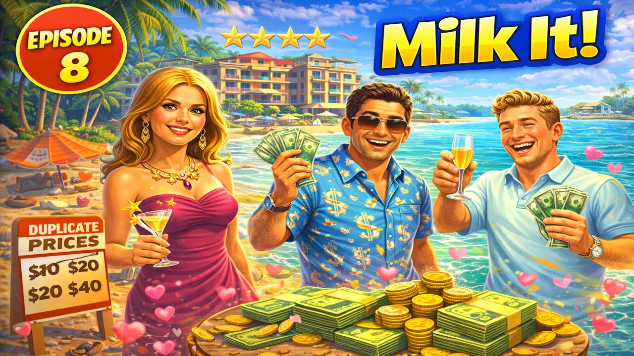 MAKING $30,000 IN ONE DAY 🤑 Beach Life Gameplay: Milk It! (No Commentary #8