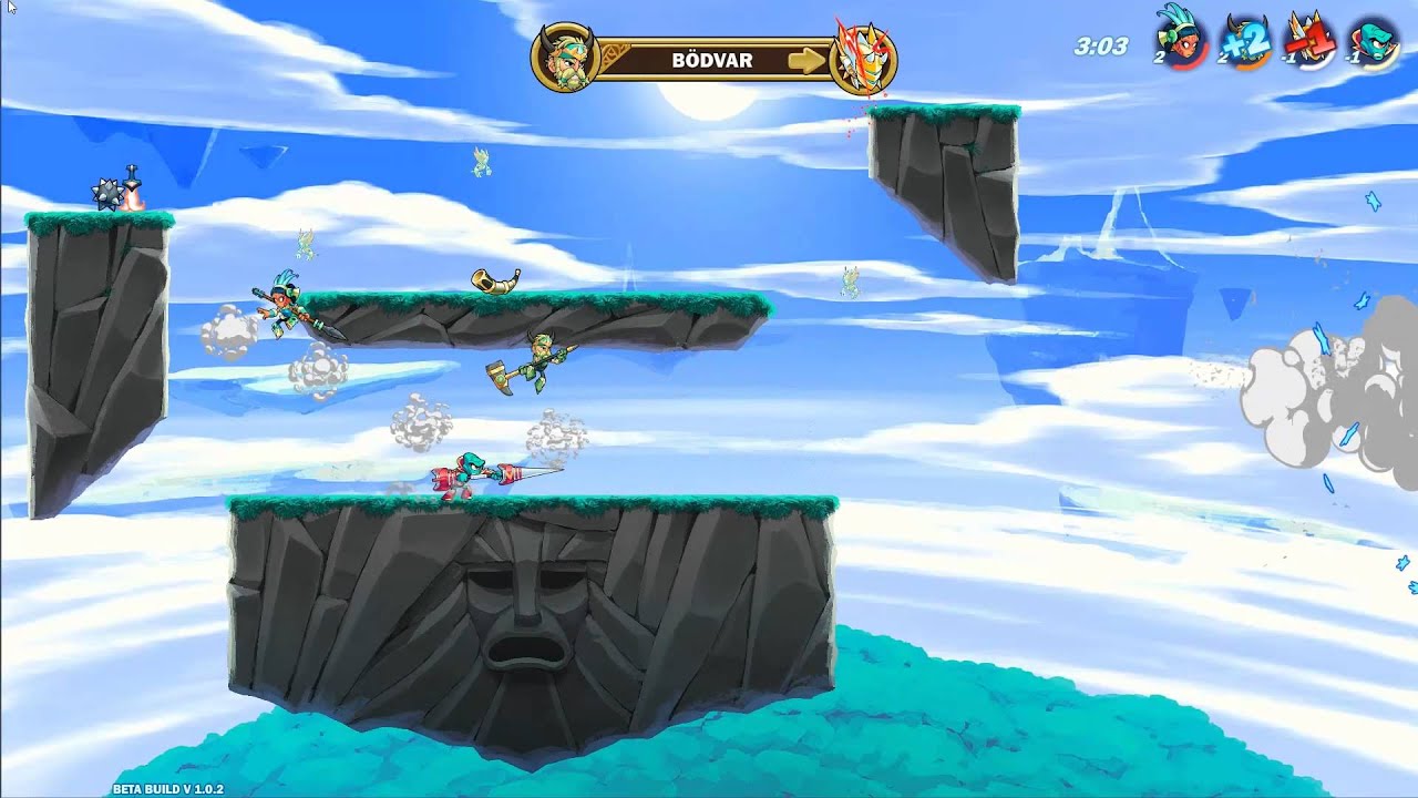 Brawlhalla Alpha Gameplay