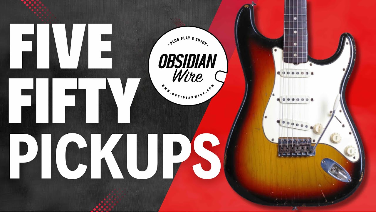 ObsidianWire Five Fifty Stratocaster Pickups