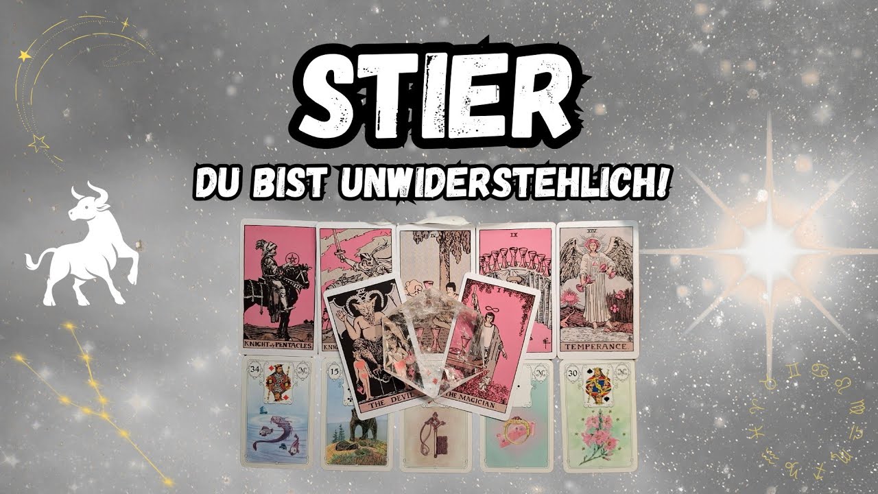STIER, DAS IST JETZT DEINE BOTSCHAFT! ♉️🌟