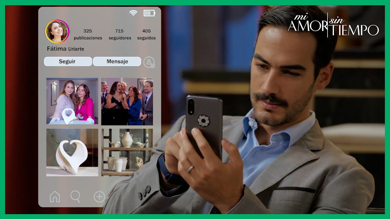 Claudio se obsesiona con Fátima | Mi amor sin tiempo 1/4 | Capítulo 45