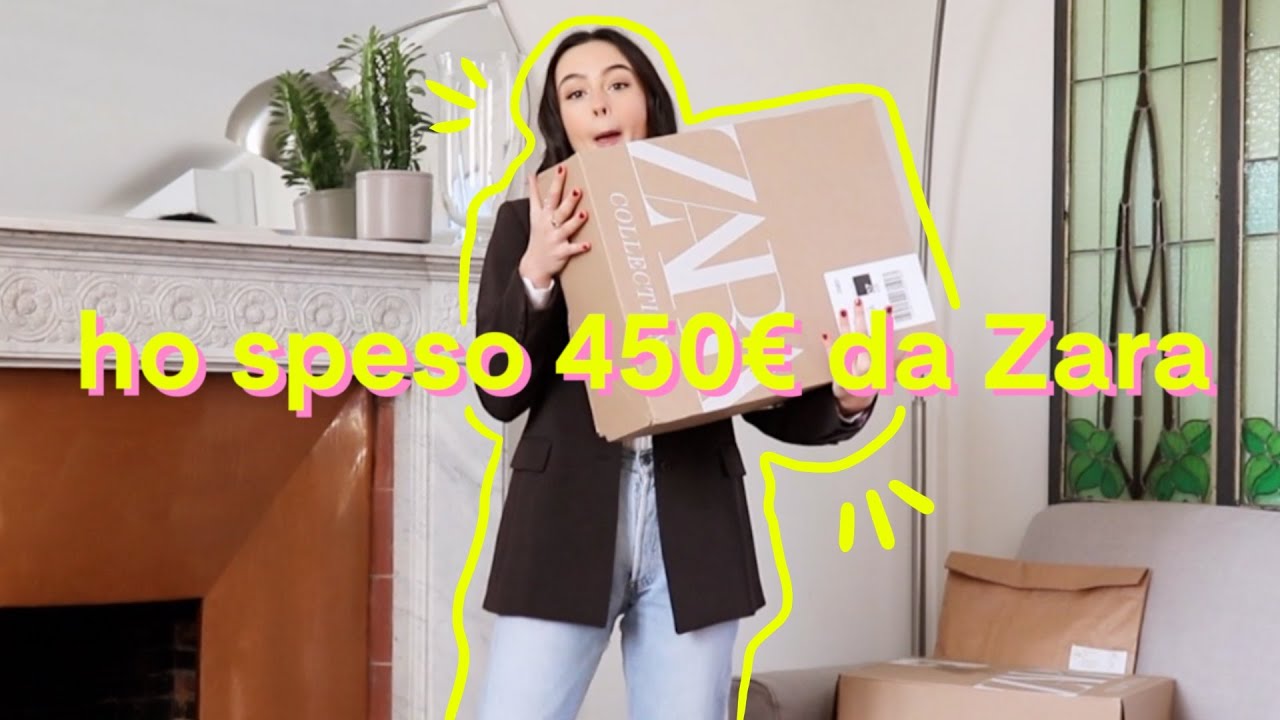 Ho speso 450€ da Zara: provo tutti i vestiti indossati!! 👌🏼