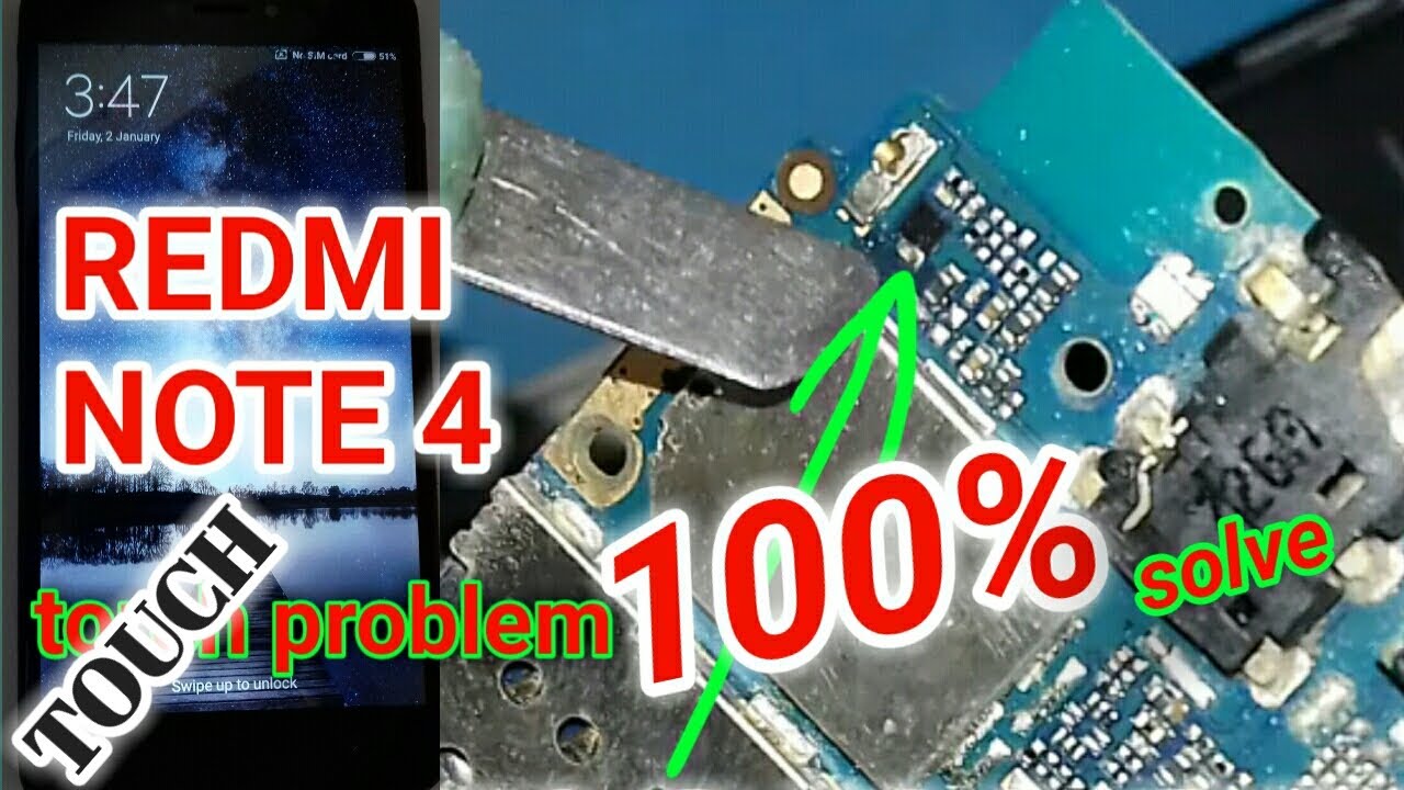 Mi note 4 touch not working !! mi is 13252 touch not working solution
