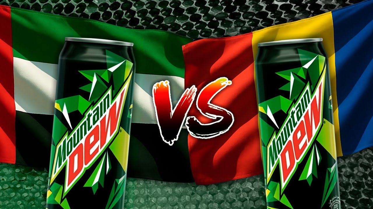 Чей Mountain dew лучше? Эмираты против Молдовы!