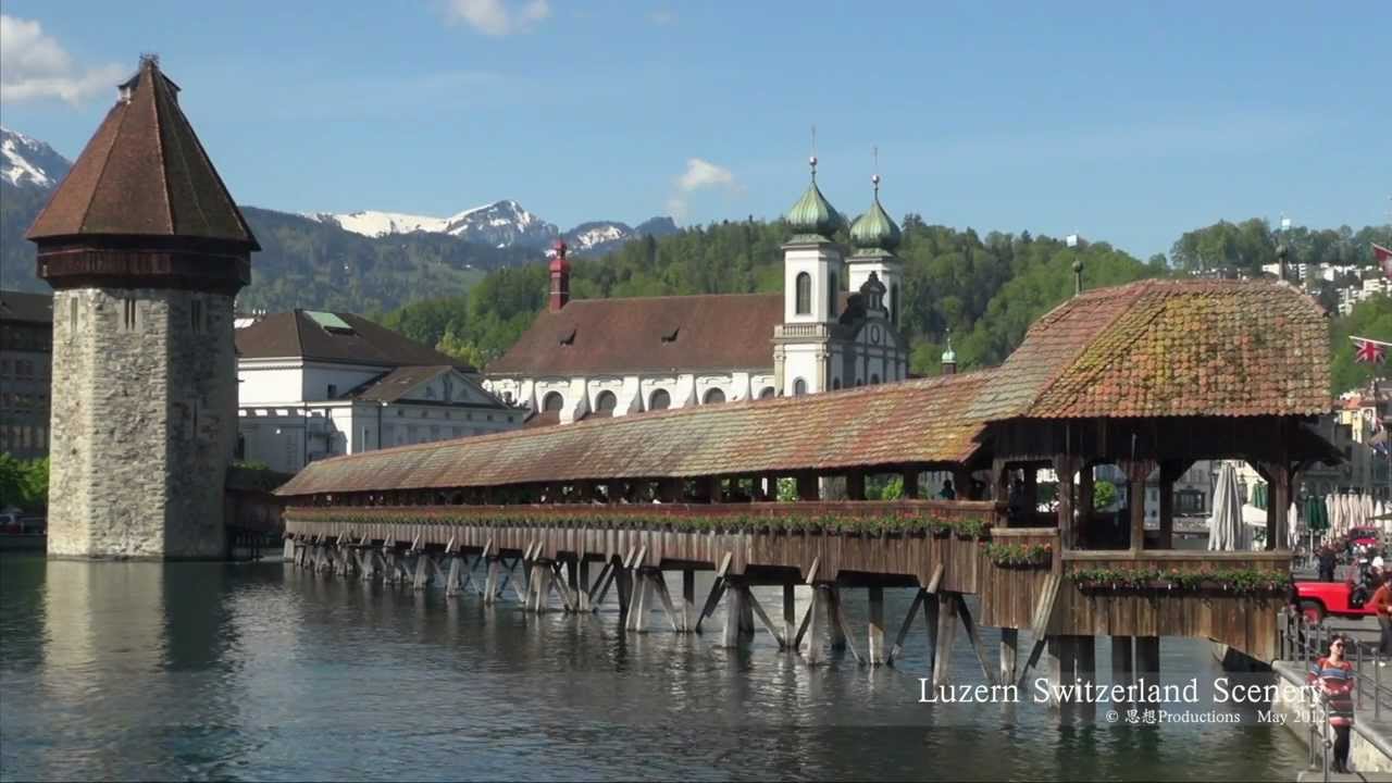 Luzern, Switzerland  ‪ルツェルン‬  スイス  Part 1  Schweiz
