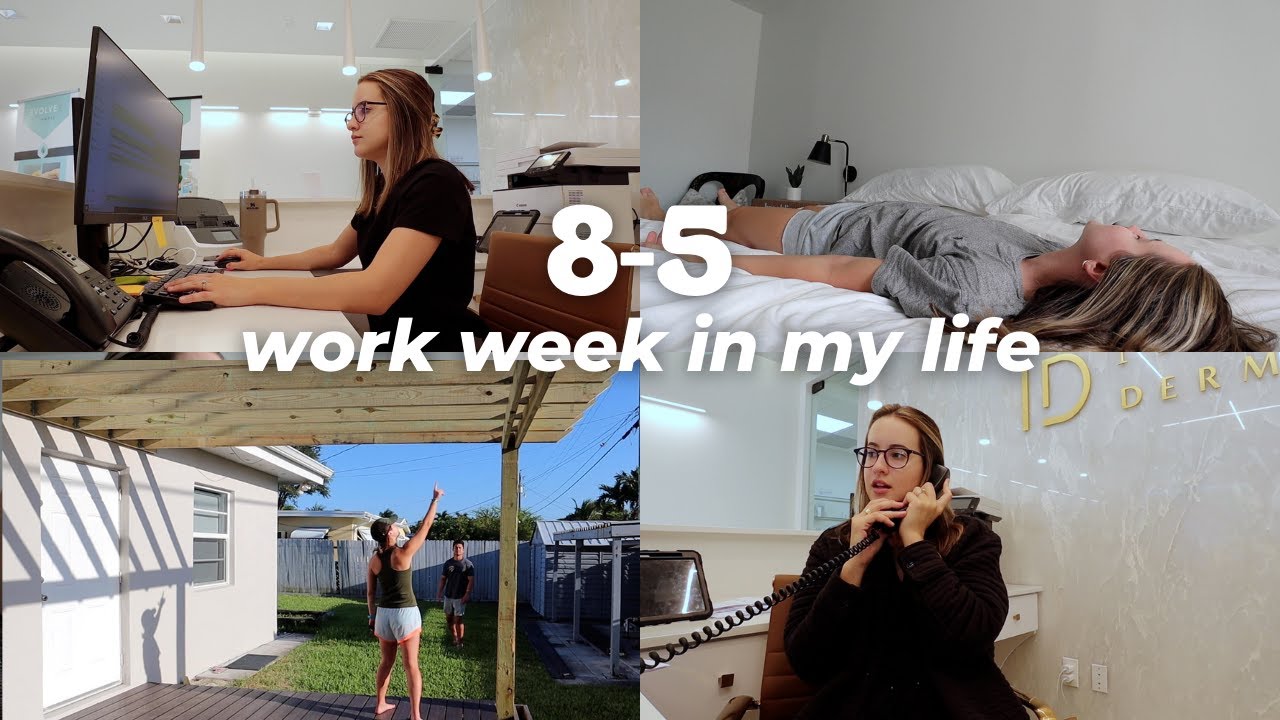 8-5 WORK WEEK in my Life as a Medical Receptionist // Learning medical billing & is this permanent?