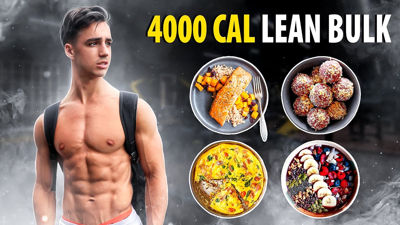 My Lean Bulking Diet | 4000 CALORIES