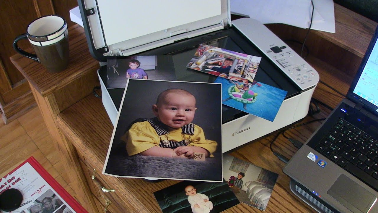 How to scan a picture/document into your computer (Windows)