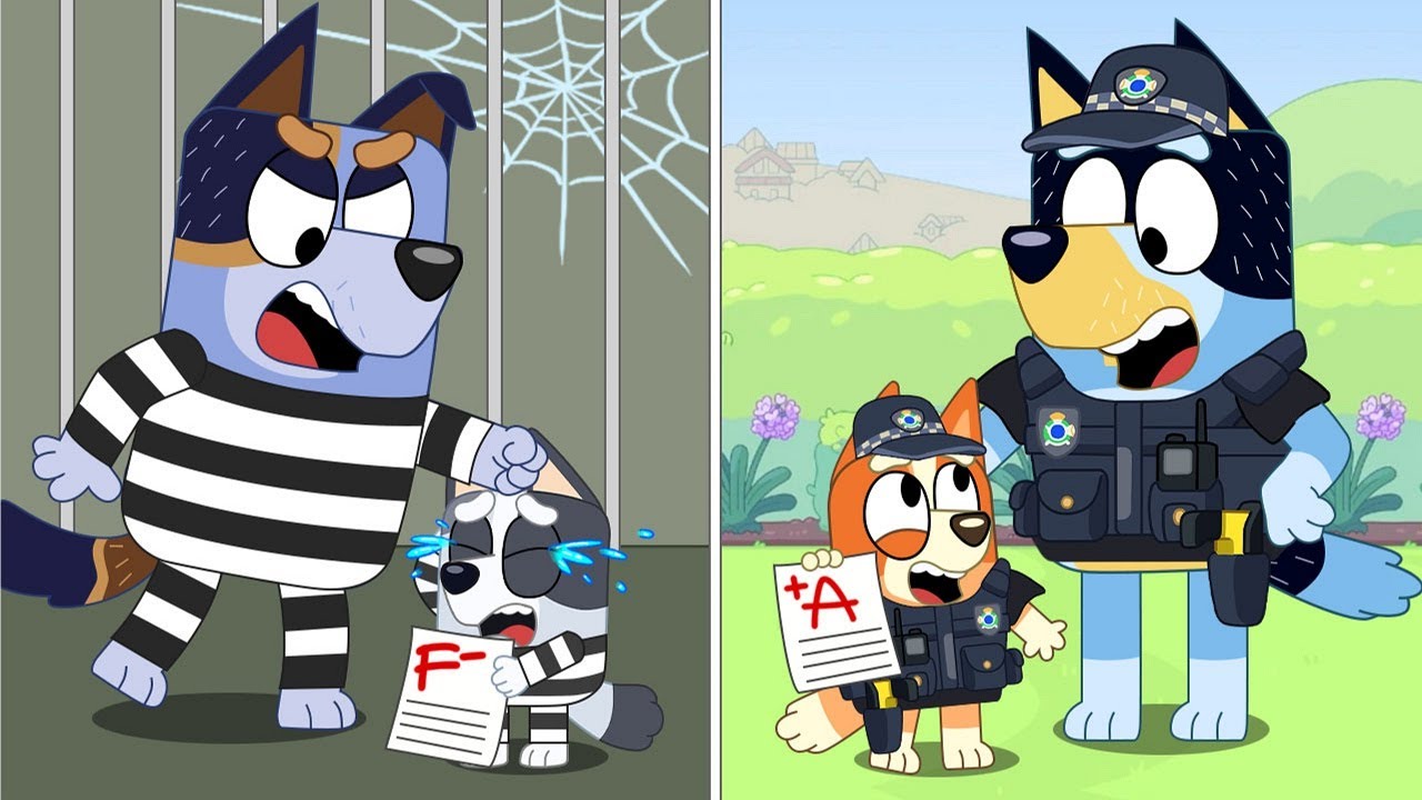 Bingo Police Vs Muffin Thief - Bingo Funny Animation