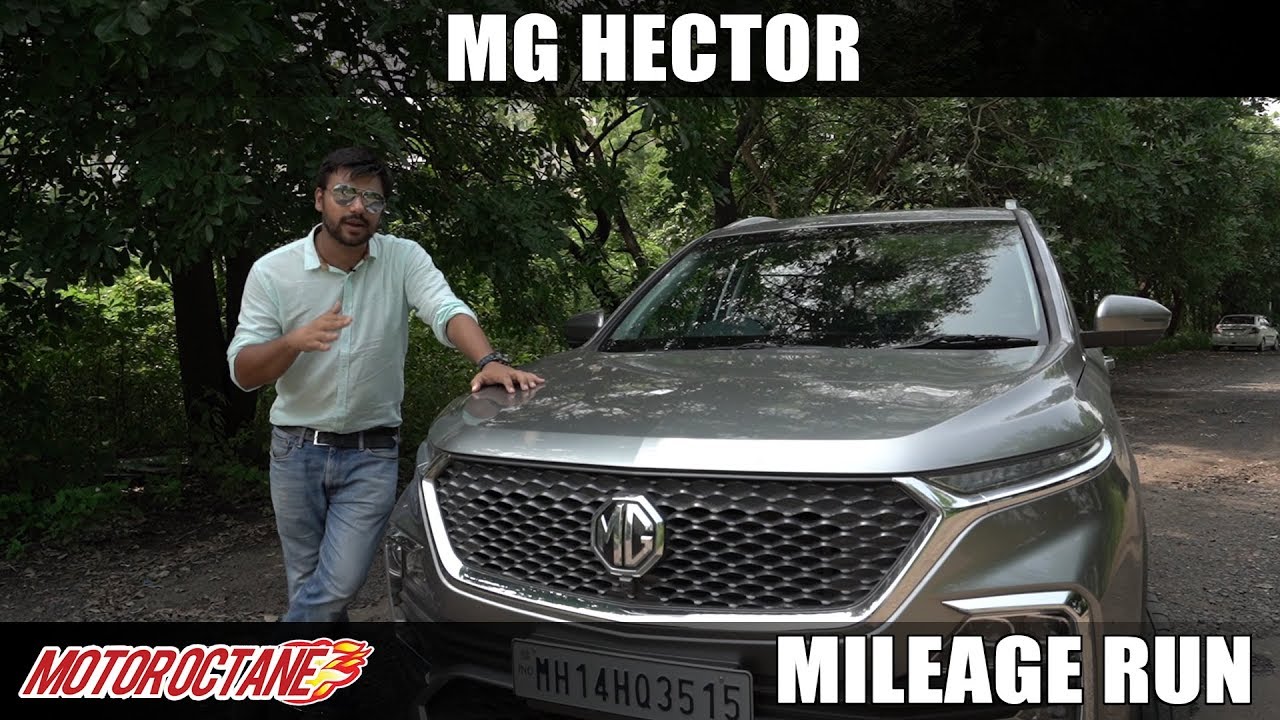 MG Hector Diesel City Mileage | Hindi | MotorOctane