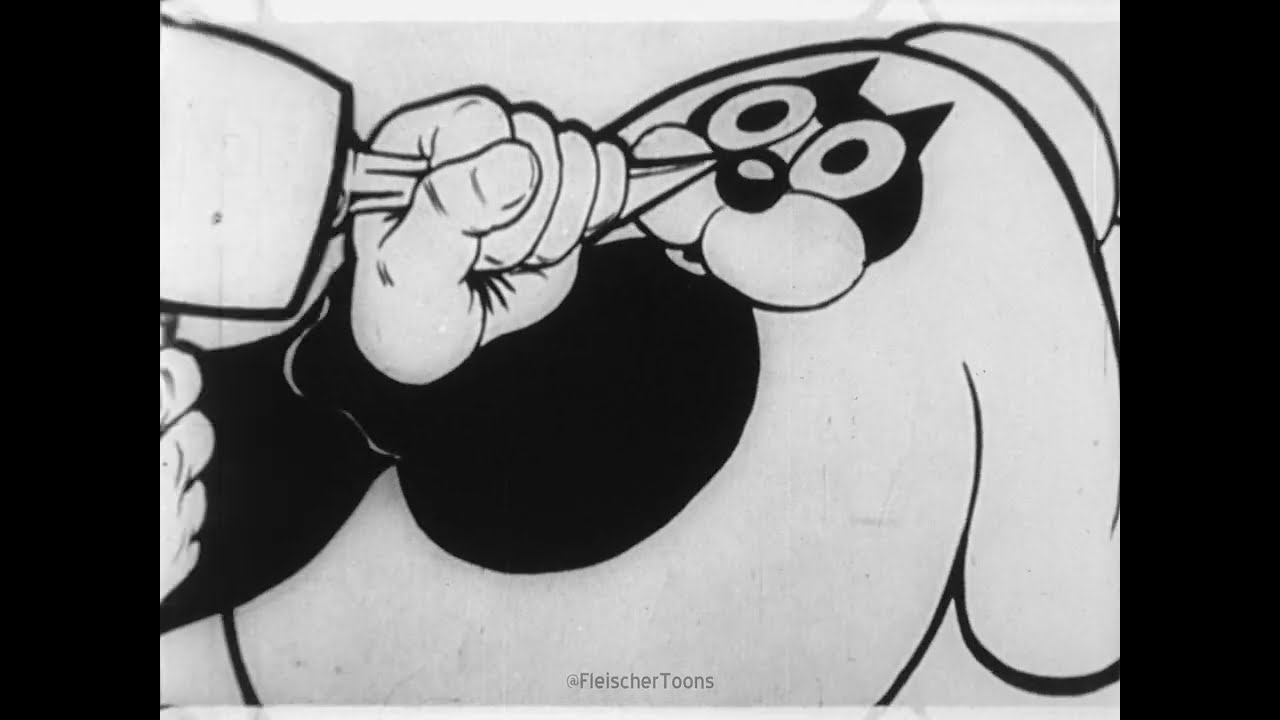 Koko's Tattoo | 1928 | Inkwell Imps | Koko the Clown | Max Fleischer Studios Cartoon